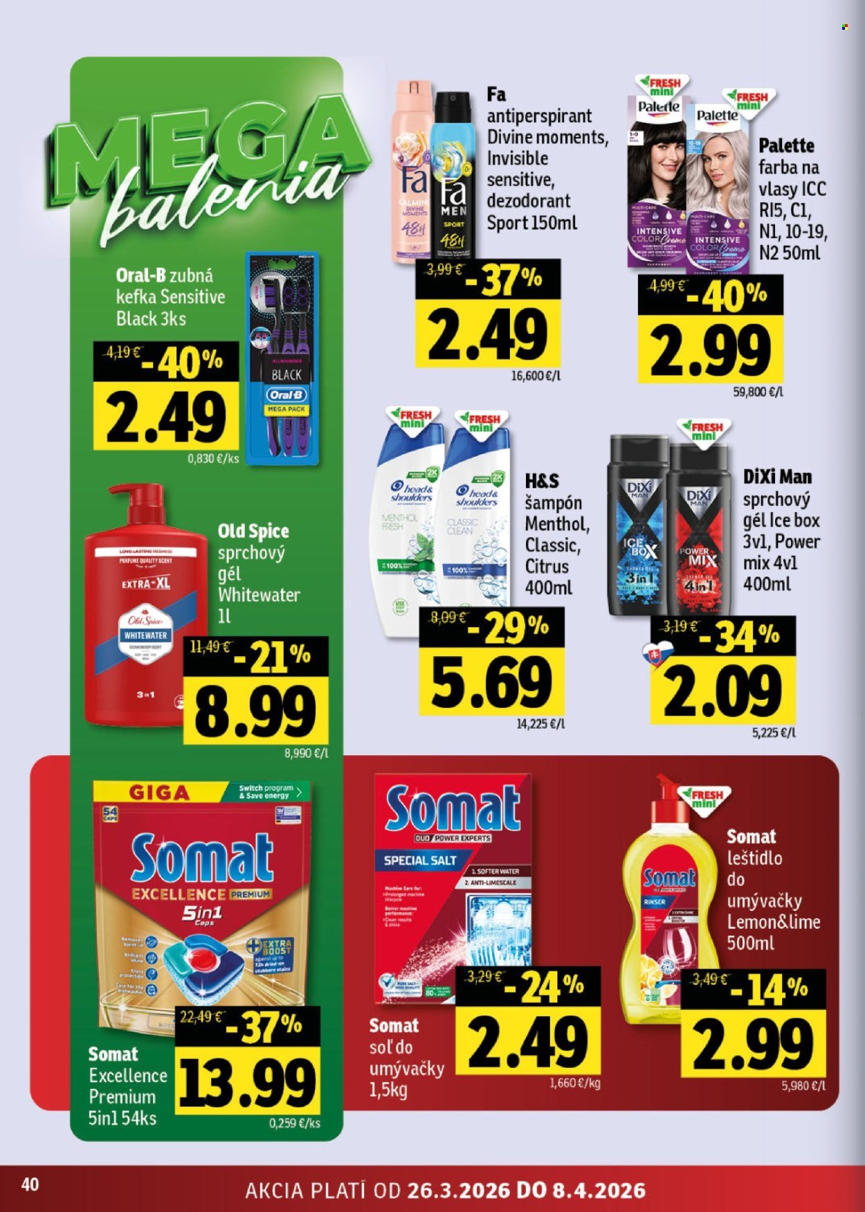 FRESH leták - Od štvrtka 26.3.2026 (2026-03-26 - 2026-04-08) | 40