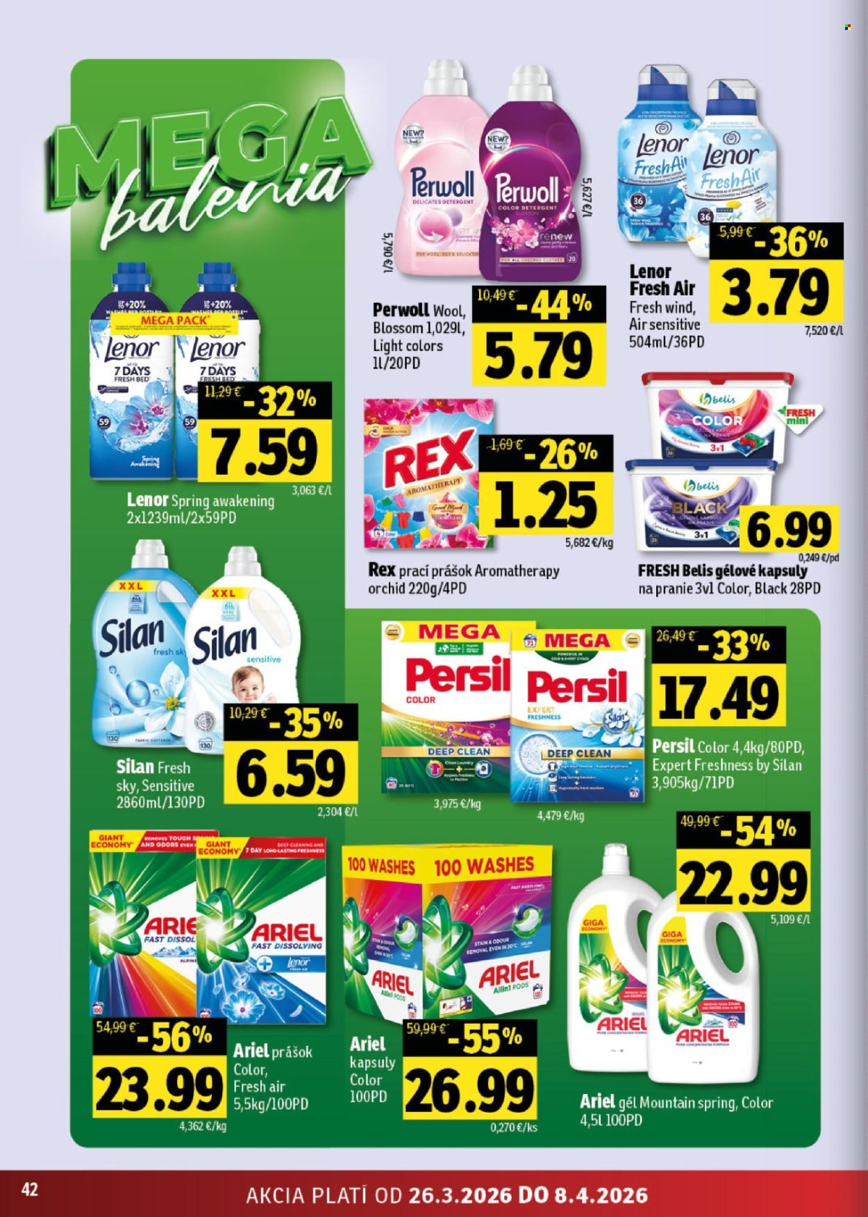 FRESH leták - Od štvrtka 26.3.2026 (2026-03-26 - 2026-04-08) | 42