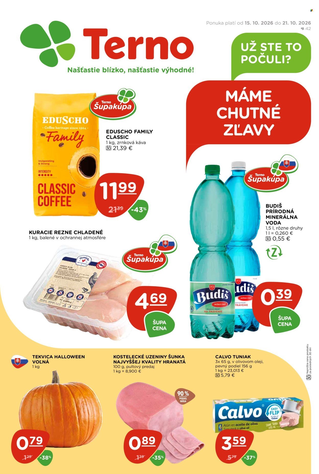 TERNO leták - Od štvrtka 15.10.2026