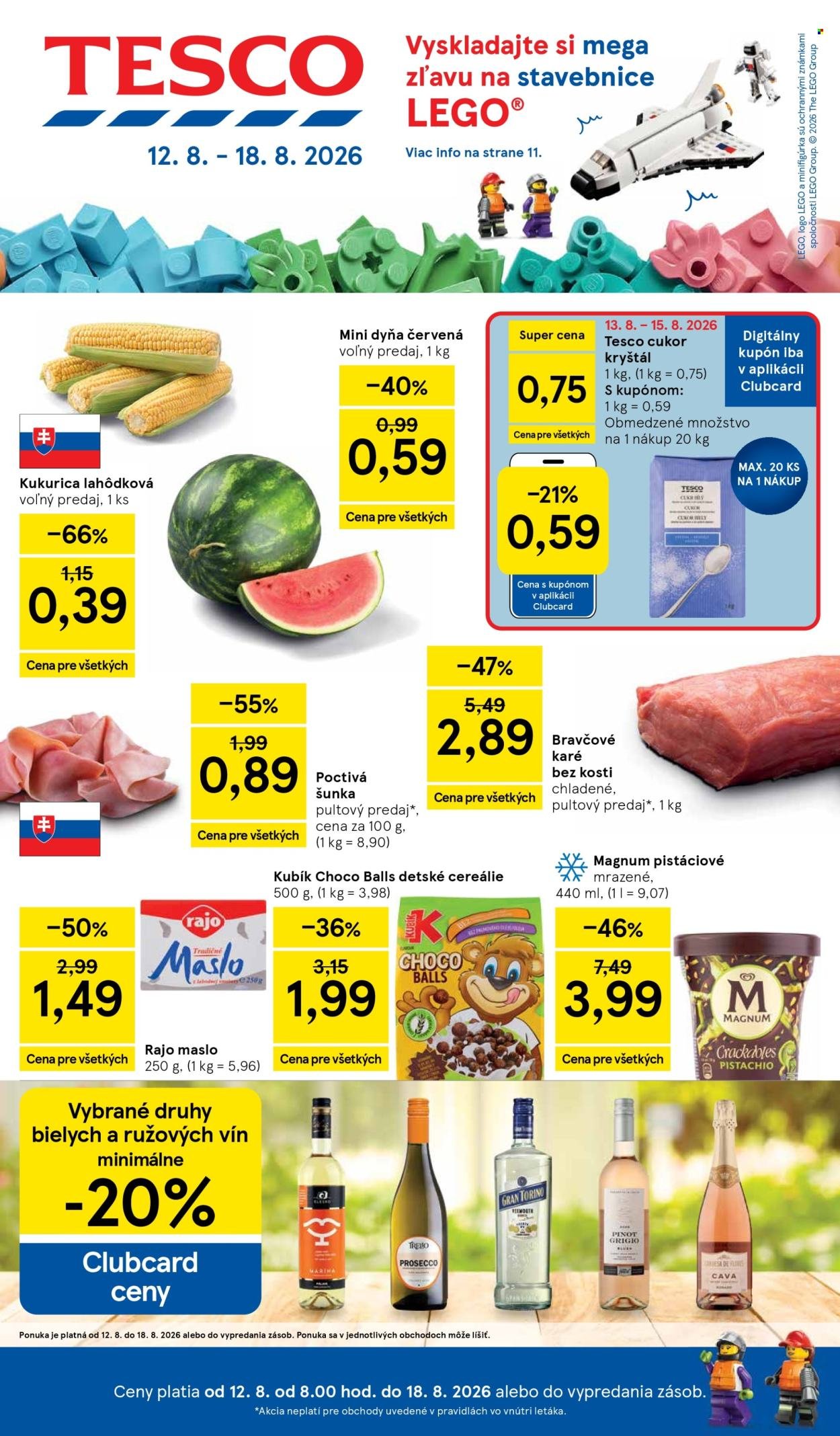 TESCO leták - Od stredy 12.8.2026