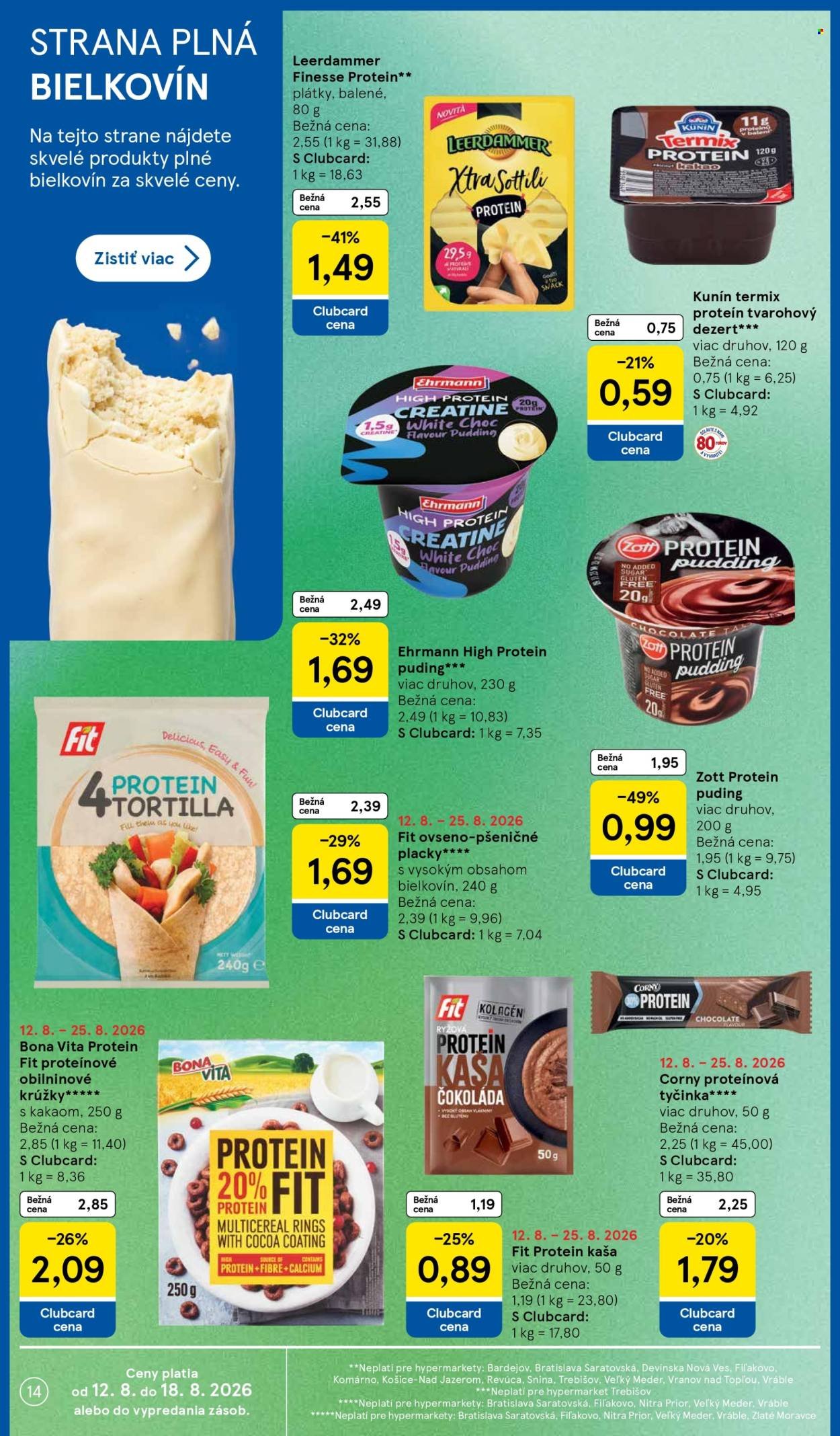 TESCO leták - Od stredy 12.8.2026