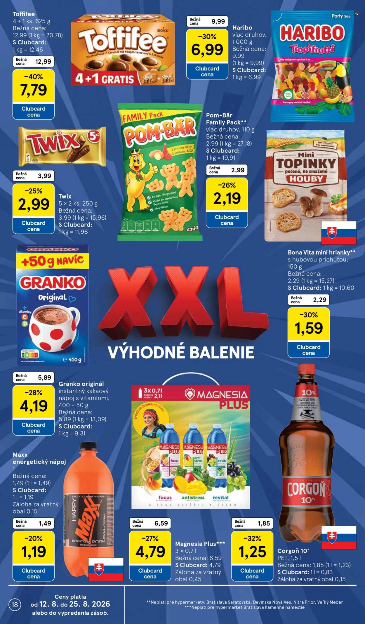 TESCO leták - Od stredy 12.8.2026