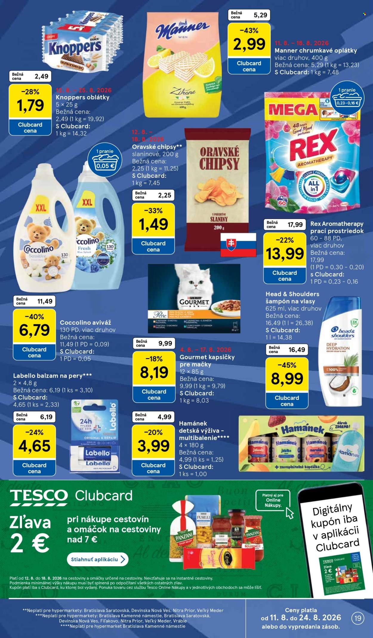TESCO leták - Od stredy 12.8.2026