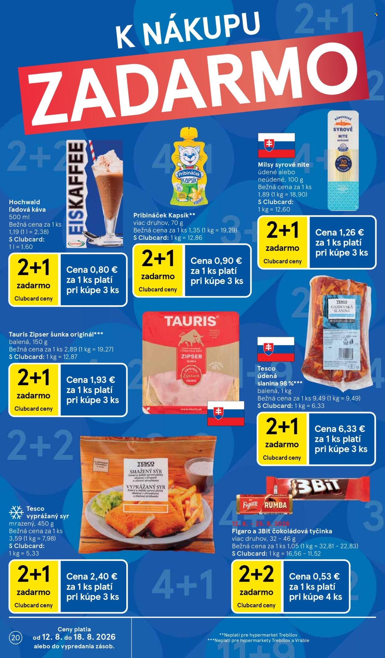 TESCO leták - Od stredy 12.8.2026