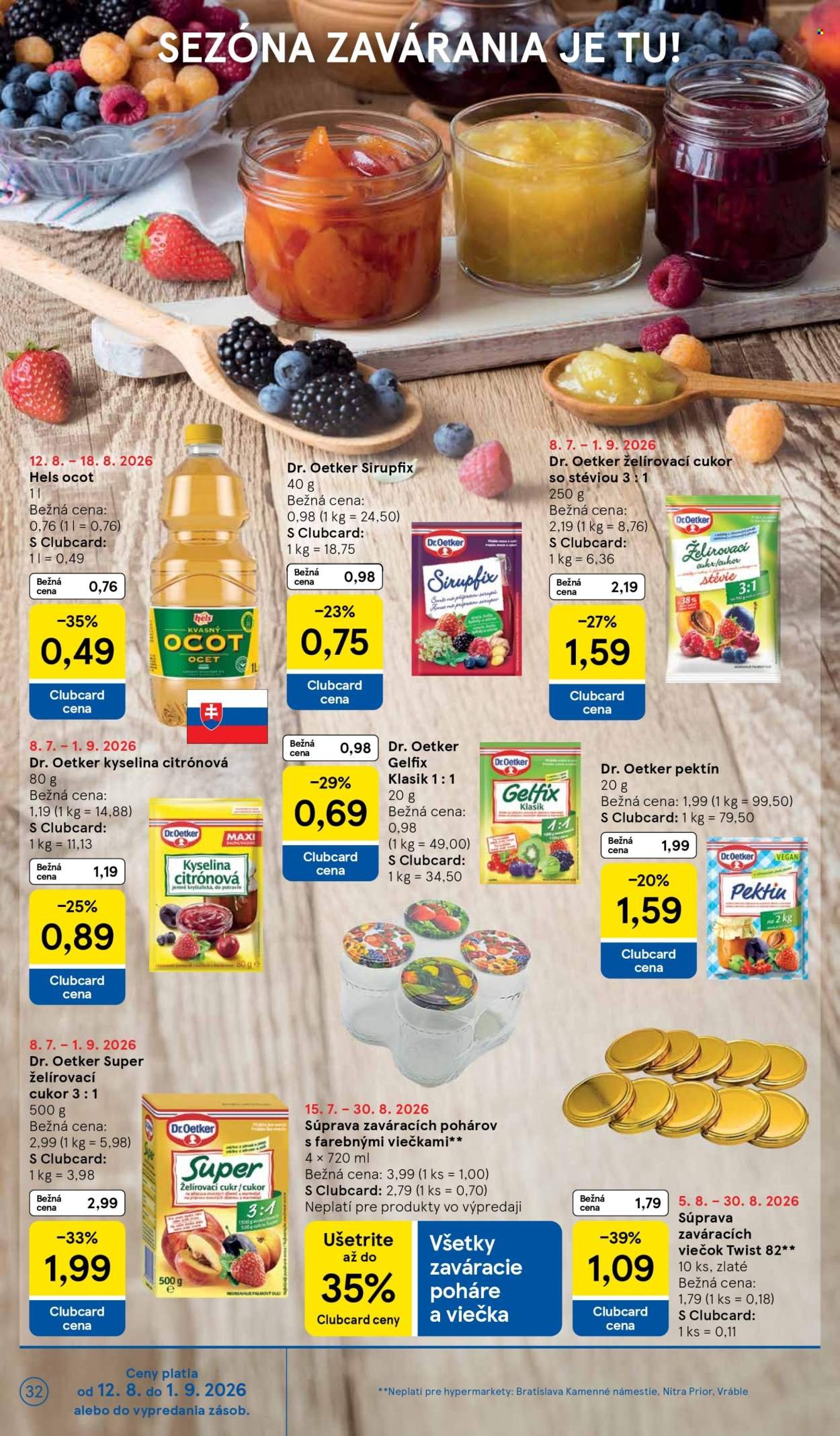 TESCO leták - Od stredy 12.8.2026