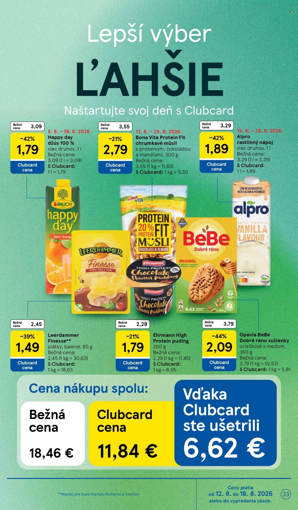 TESCO leták - Od stredy 12.8.2026