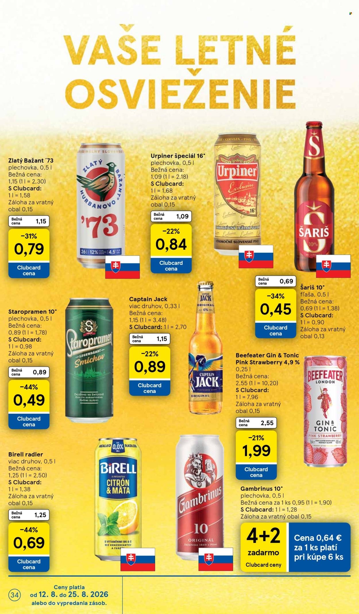 TESCO leták - Od stredy 12.8.2026