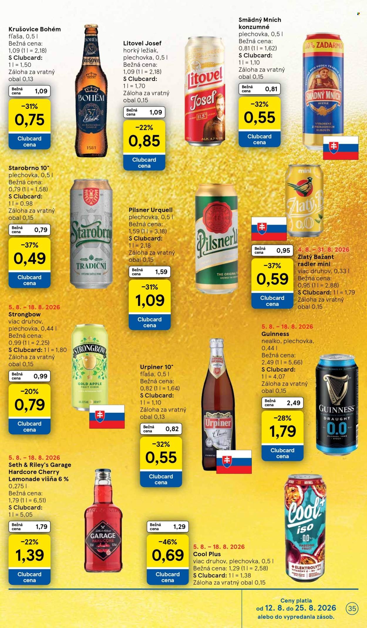 TESCO leták - Od stredy 12.8.2026