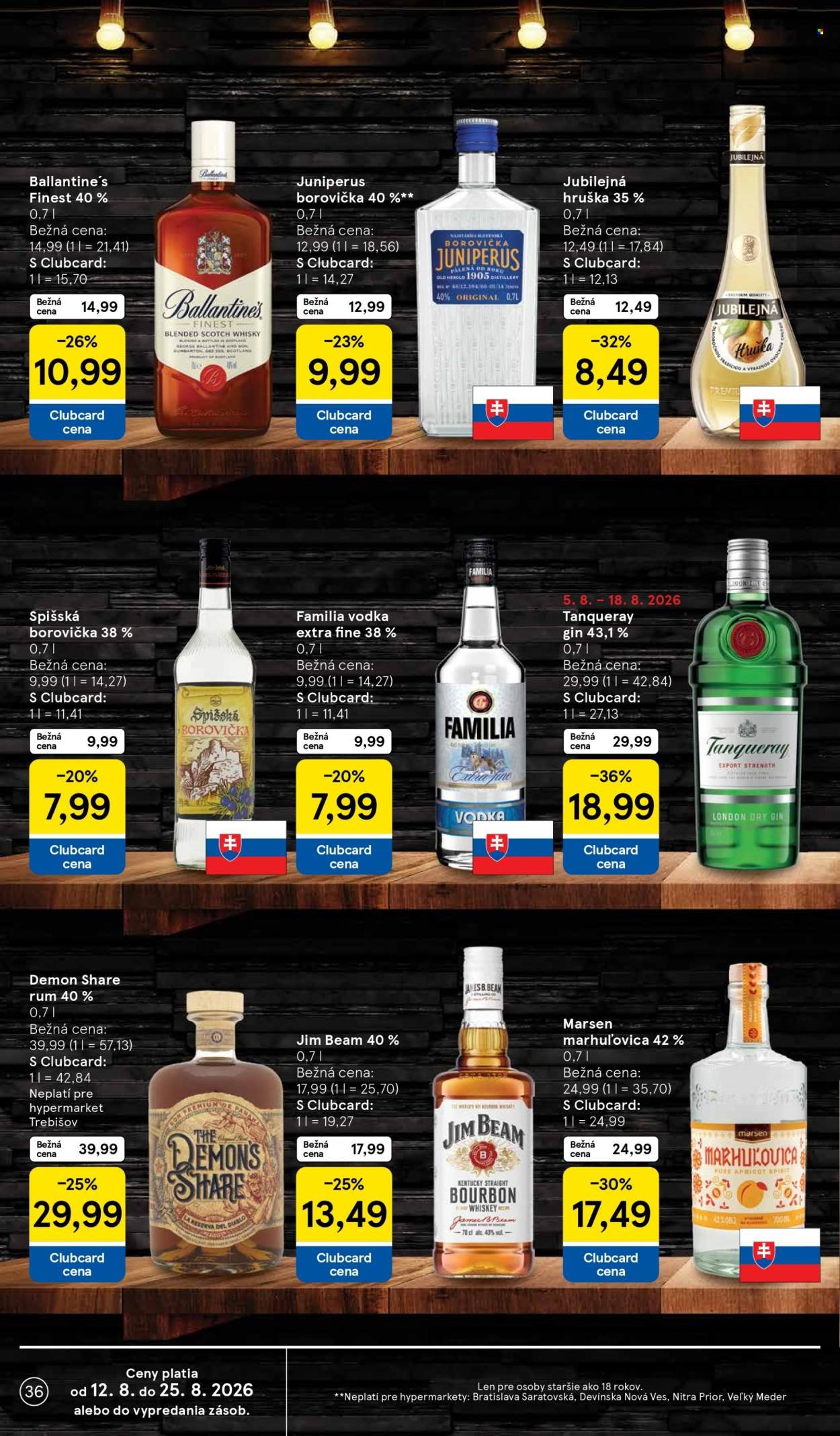 TESCO leták - Od stredy 12.8.2026