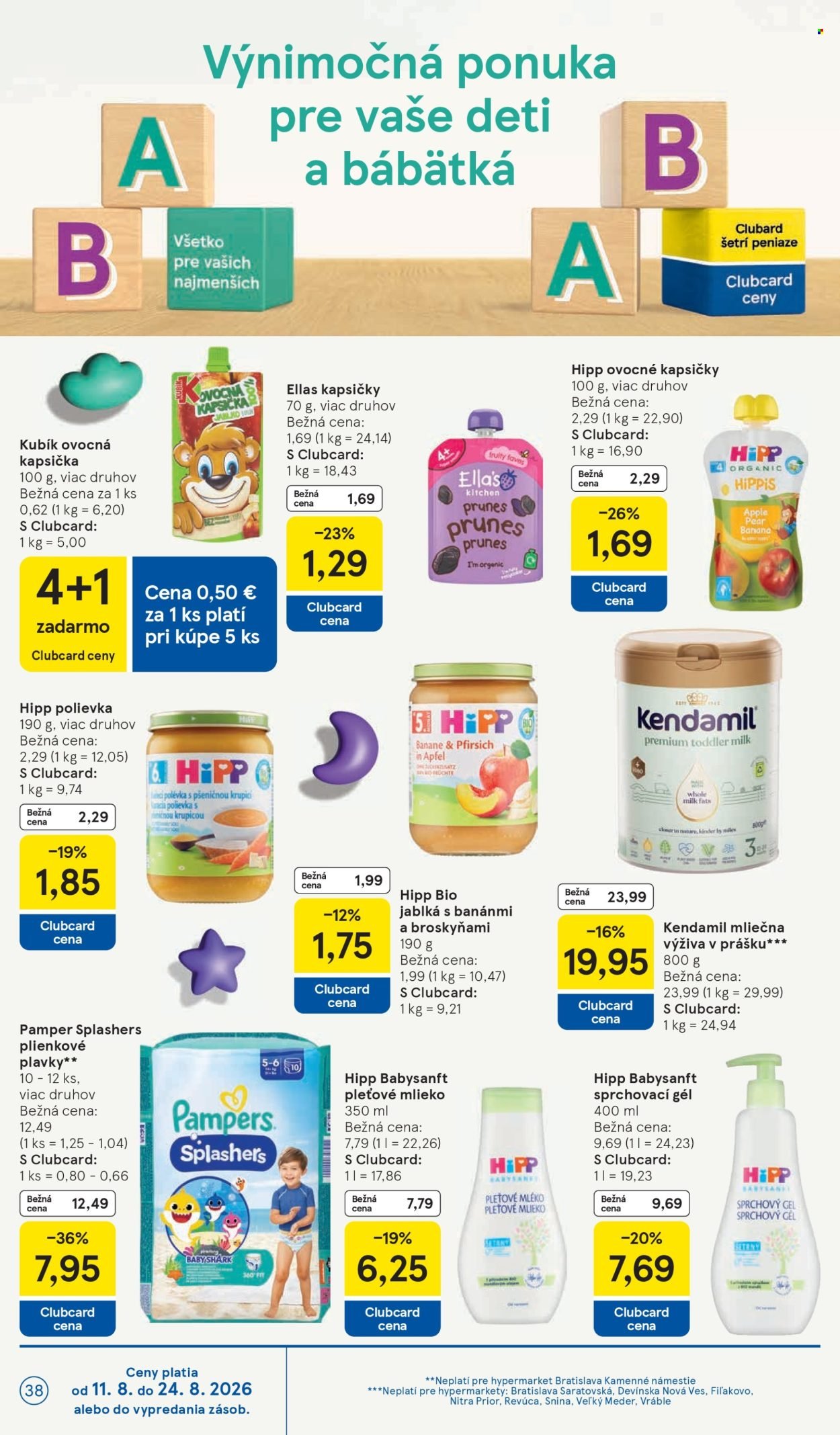 TESCO leták - Od stredy 12.8.2026