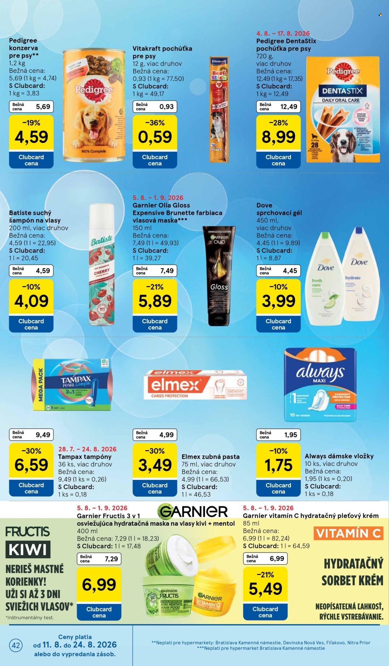 TESCO leták - Od stredy 12.8.2026