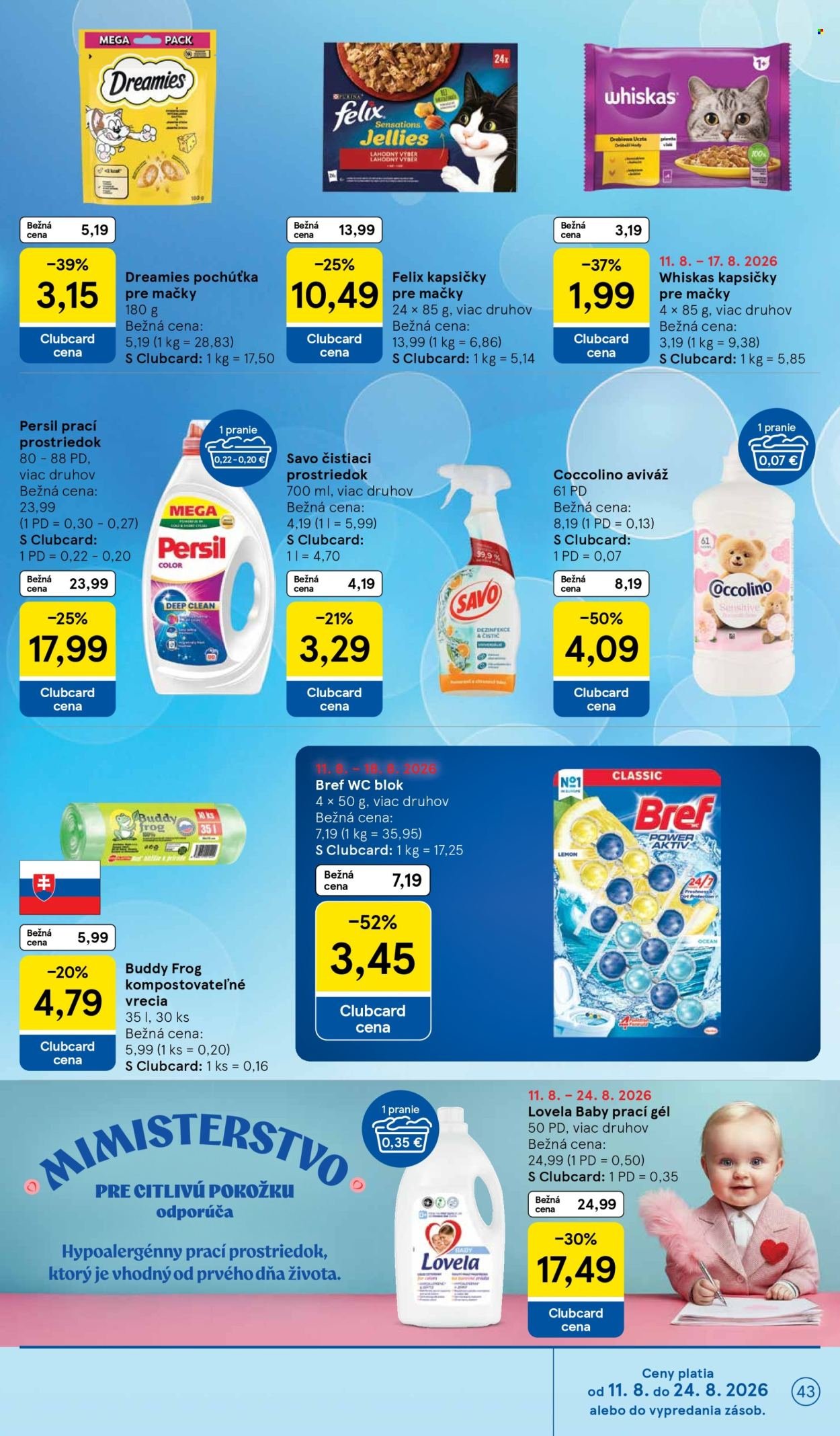 TESCO leták - Od stredy 12.8.2026
