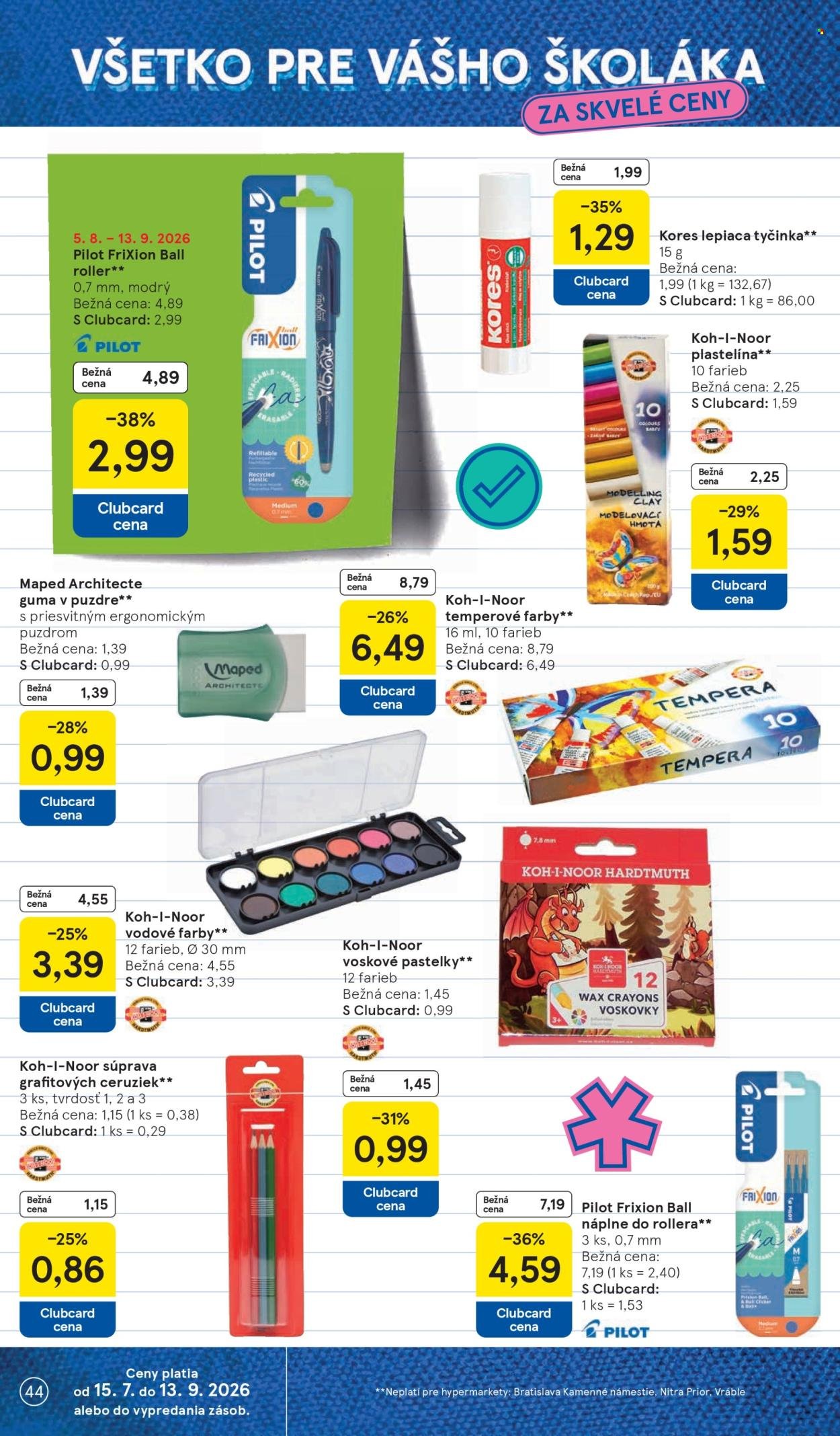 TESCO leták - Od stredy 12.8.2026