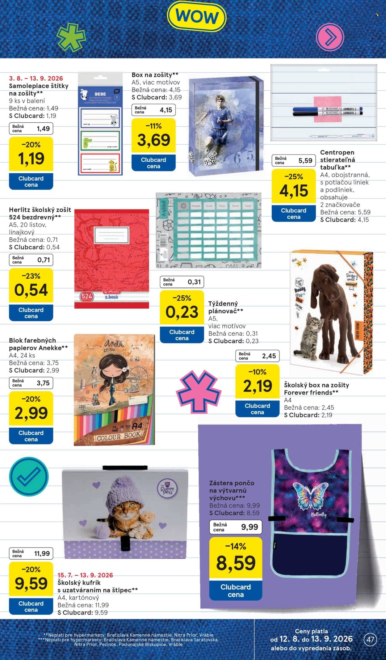 TESCO leták - Od stredy 12.8.2026