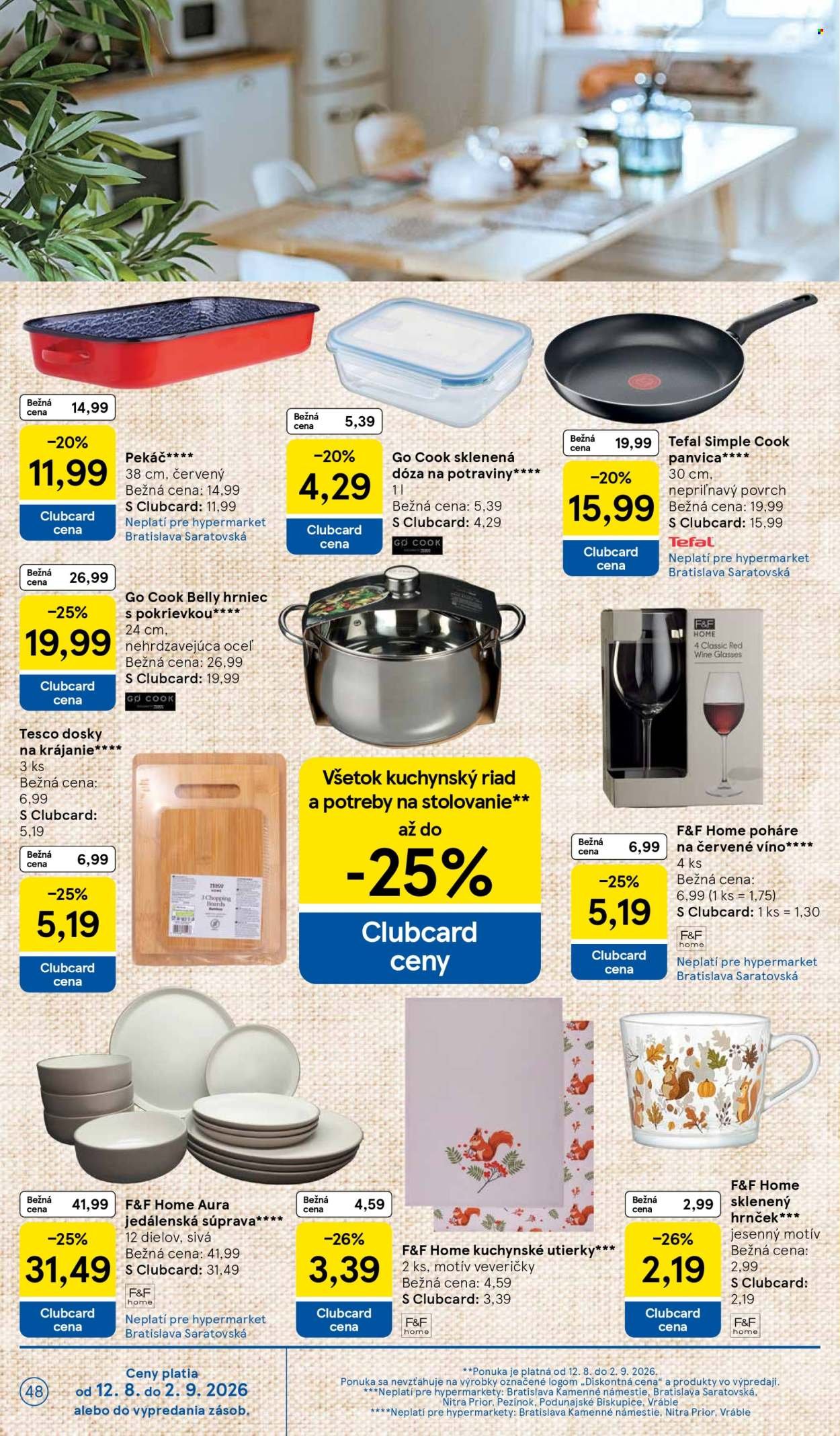 TESCO leták - Od stredy 12.8.2026