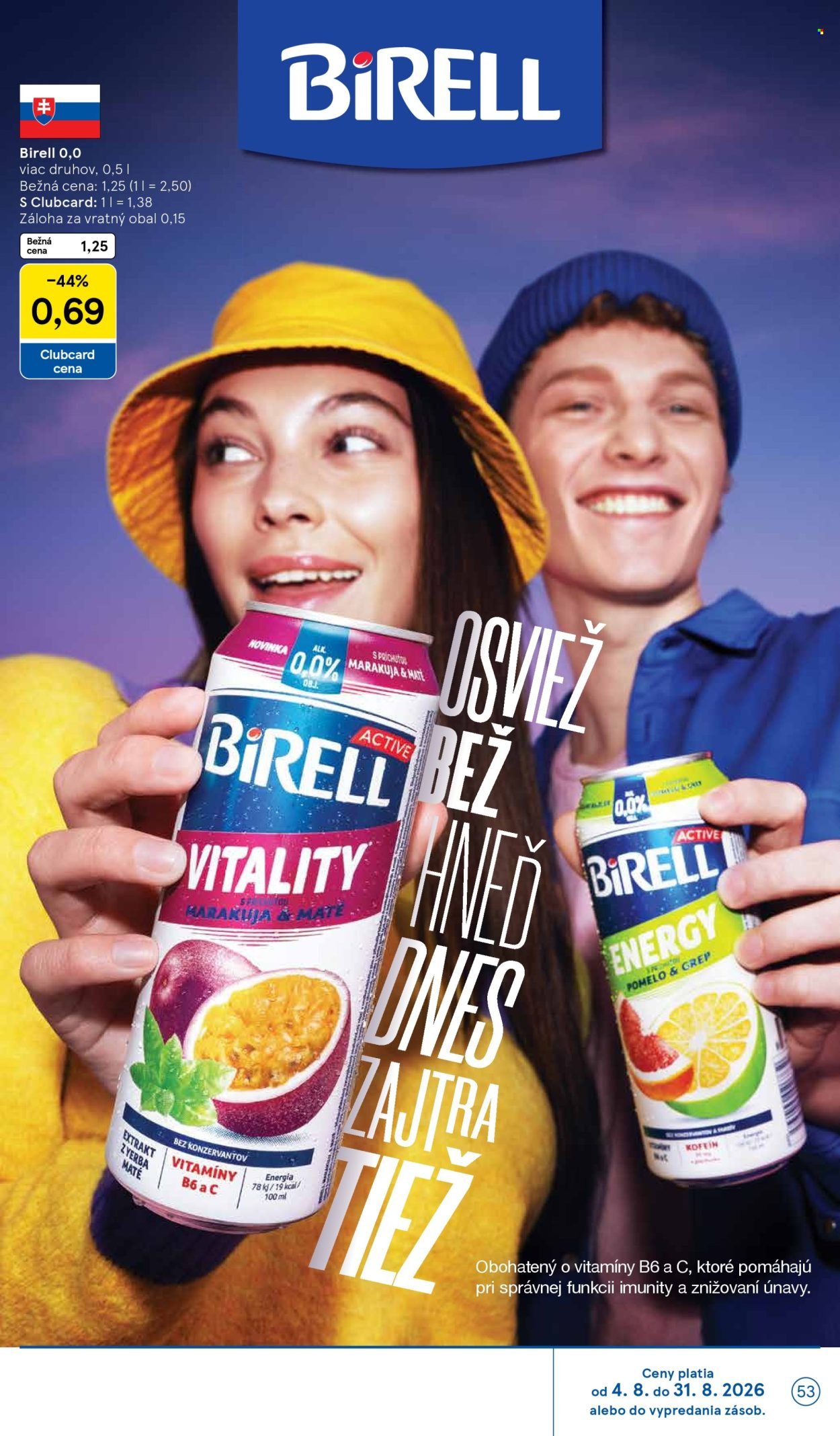 TESCO leták - Od stredy 12.8.2026