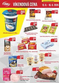 CBA KOMFOS leták - Víkendová cena
