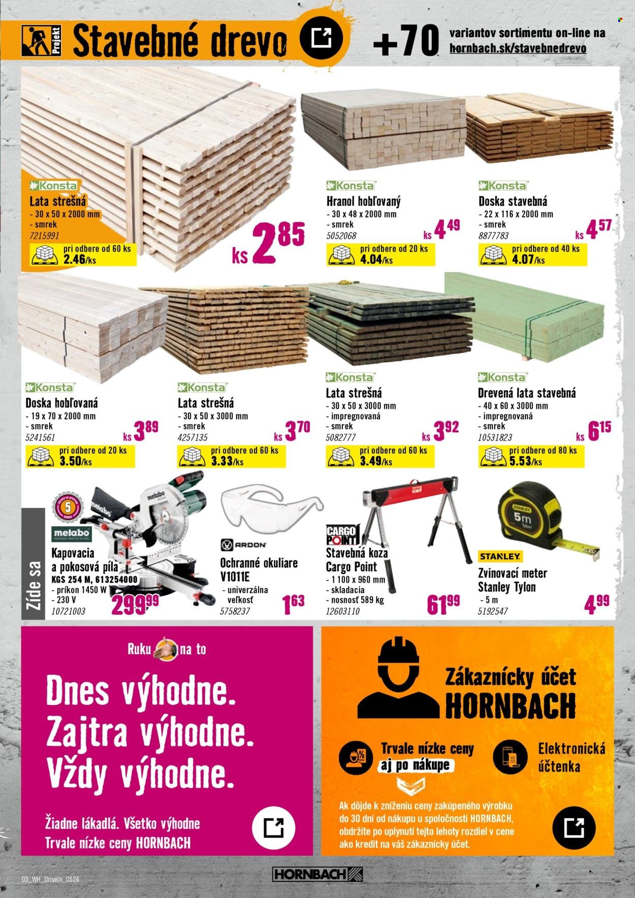HORNBACH leták - Váš ďalší projekt - Drive In (2026-05-20 - 2026-06-03) | 3