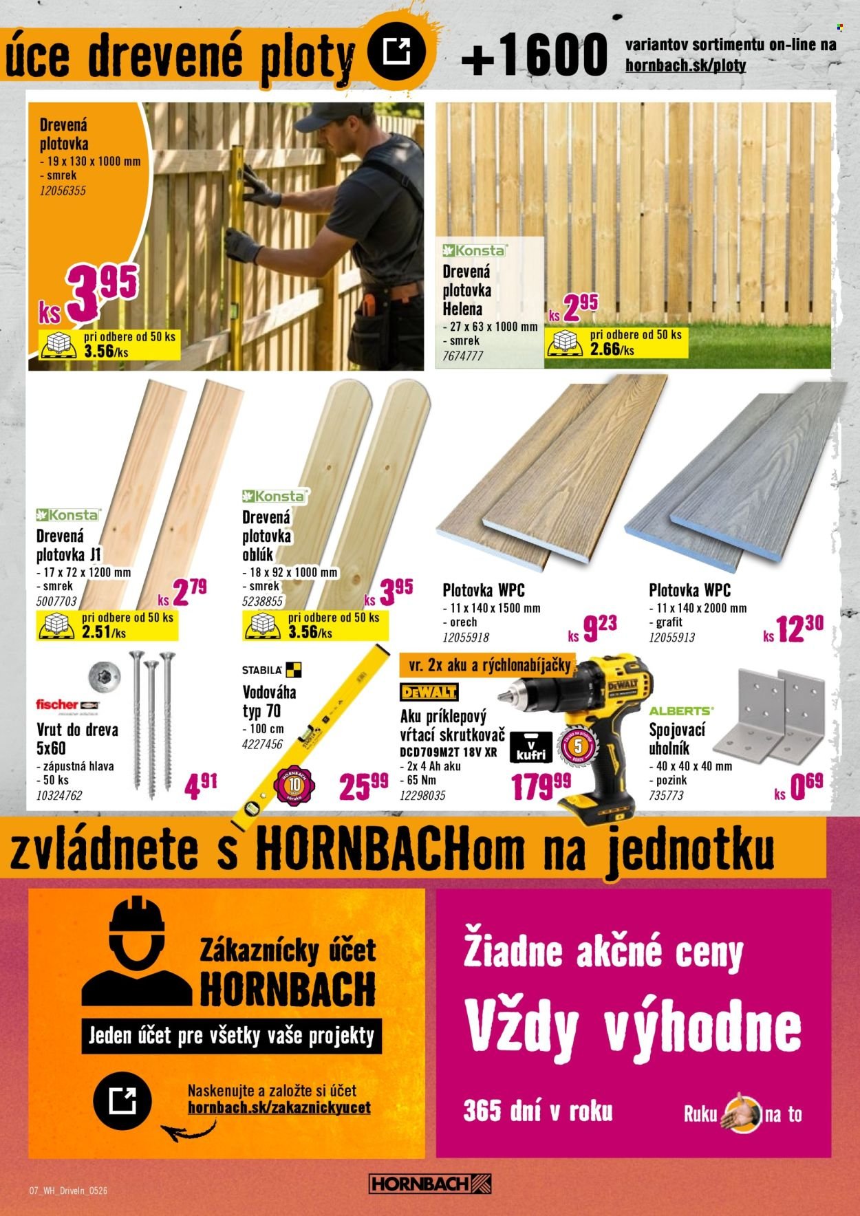 HORNBACH leták - Váš ďalší projekt - Drive In (2026-05-20 - 2026-06-03) | 7