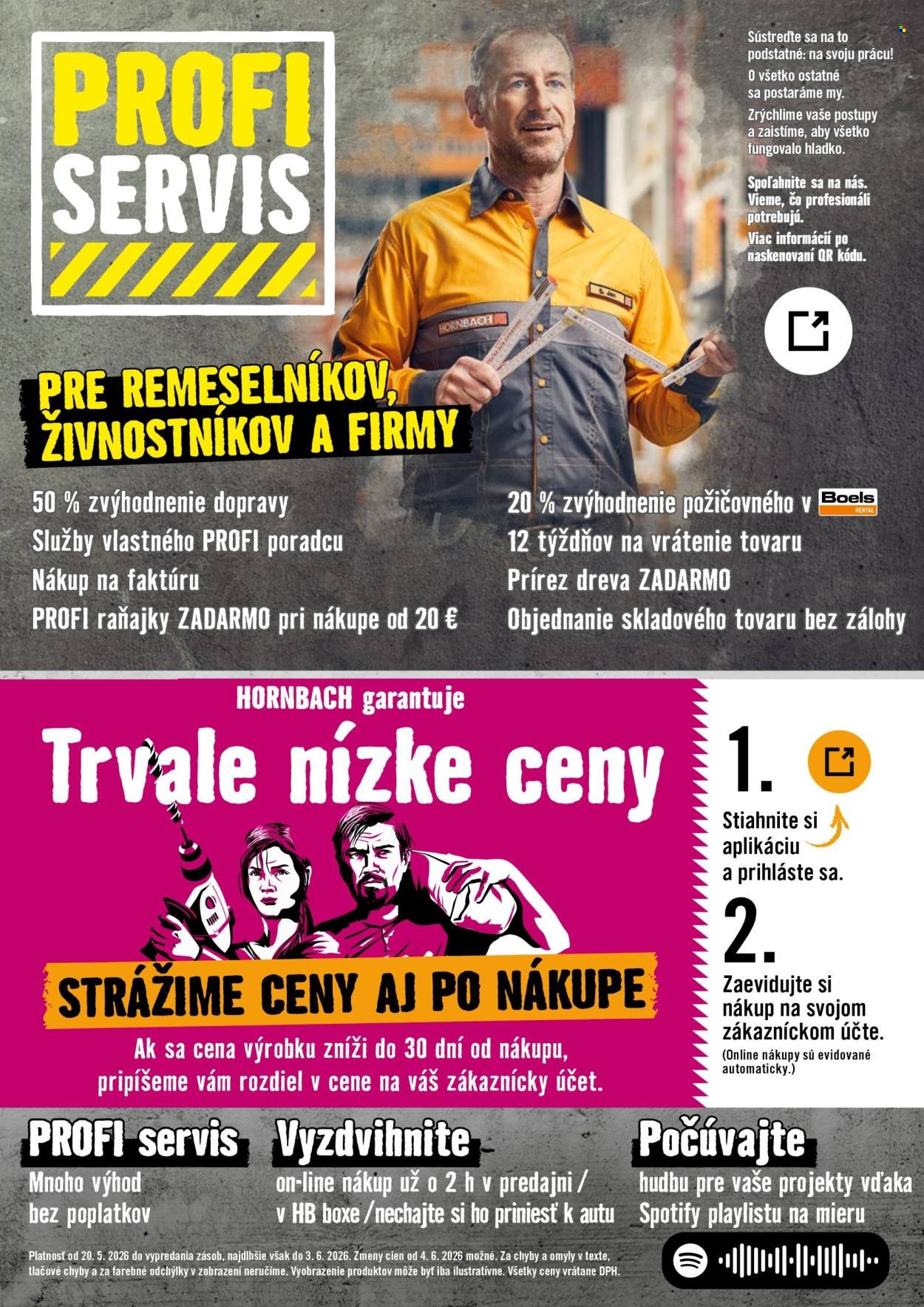HORNBACH leták - Váš ďalší projekt - Drive In (2026-05-20 - 2026-06-03) | 10