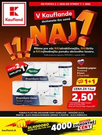 KAUFLAND leták - NAJ! (2026-01-02 - 2026-01-07)