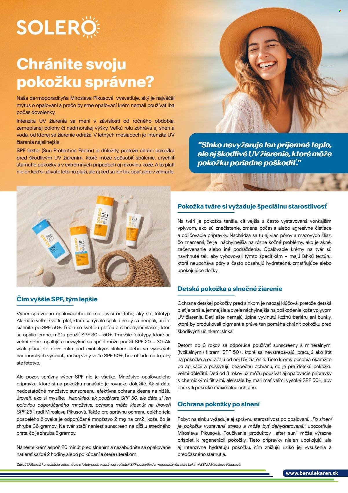 BENU LEKÁREŇ leták - Od piatka 1.5.2026 (2026-05-01 - 2026-05-31) | 8