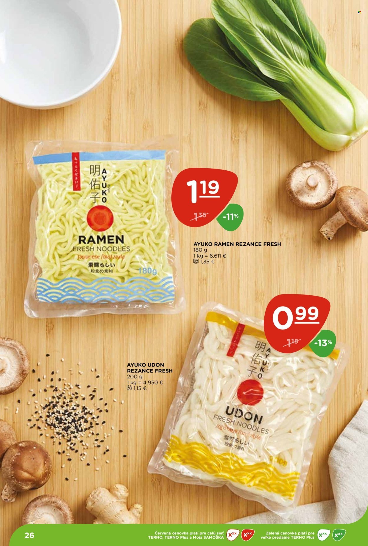 TERNO leták - Od štvrtka 23.7.2026