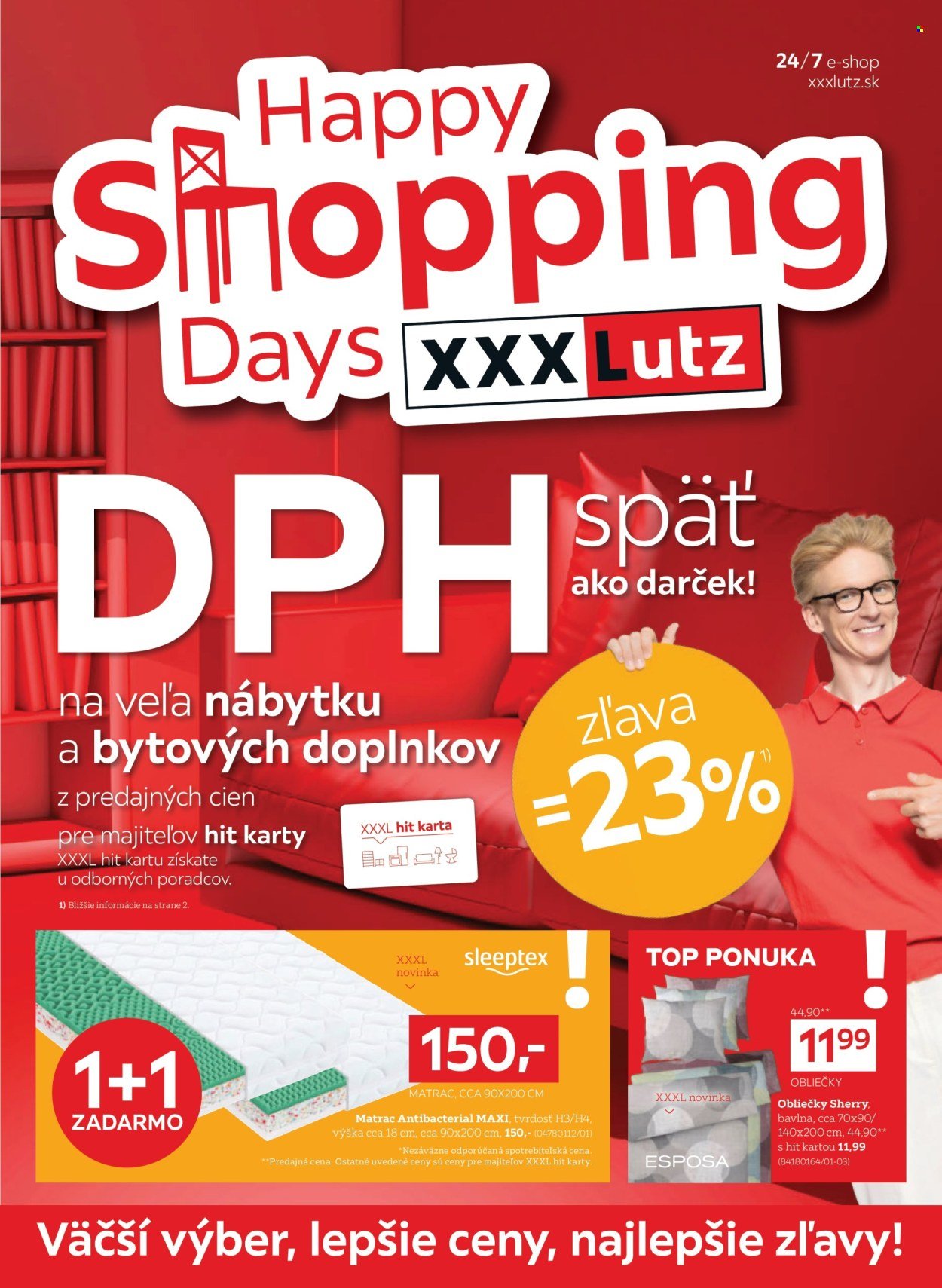 XXXLUTZ leták - DPH späť ako darček (2025-10-06 - 2025-10-19) | 1