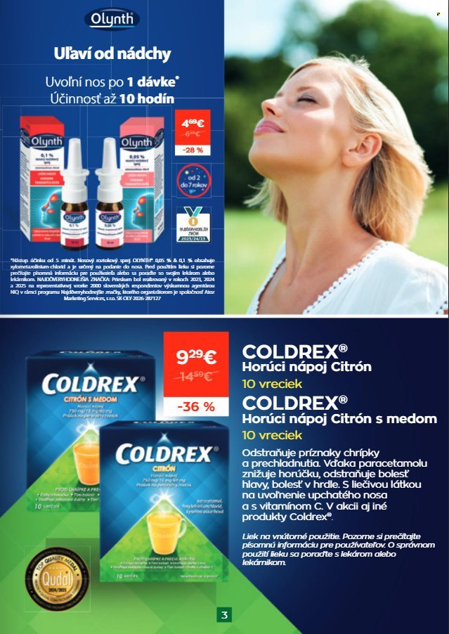 SCHNEIDER LEKÁREŇ leták - Od nedele 1.3.2026 (2026-03-01 - 2026-03-31) | 3