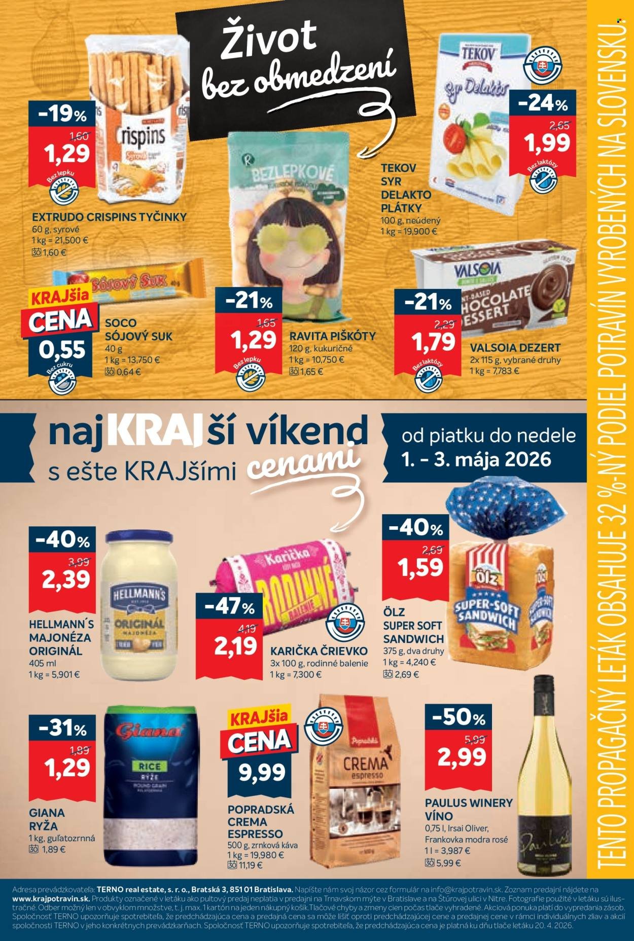 KRAJ leták - Od štvrtka 30.4.2026 (2026-04-30 - 2026-05-06) | 18