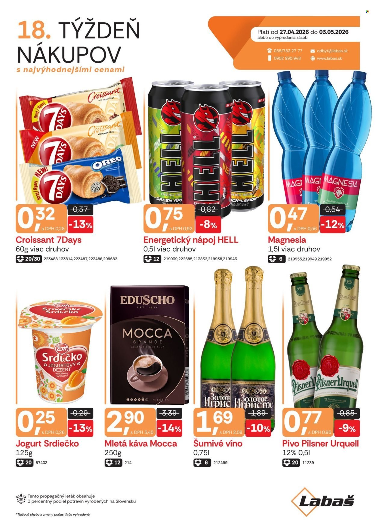 LABAŠ leták - Týždeň nákupov (2026-04-27 - 2026-05-03) | 1