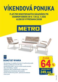 METRO leták - Víkendová ponuka NF