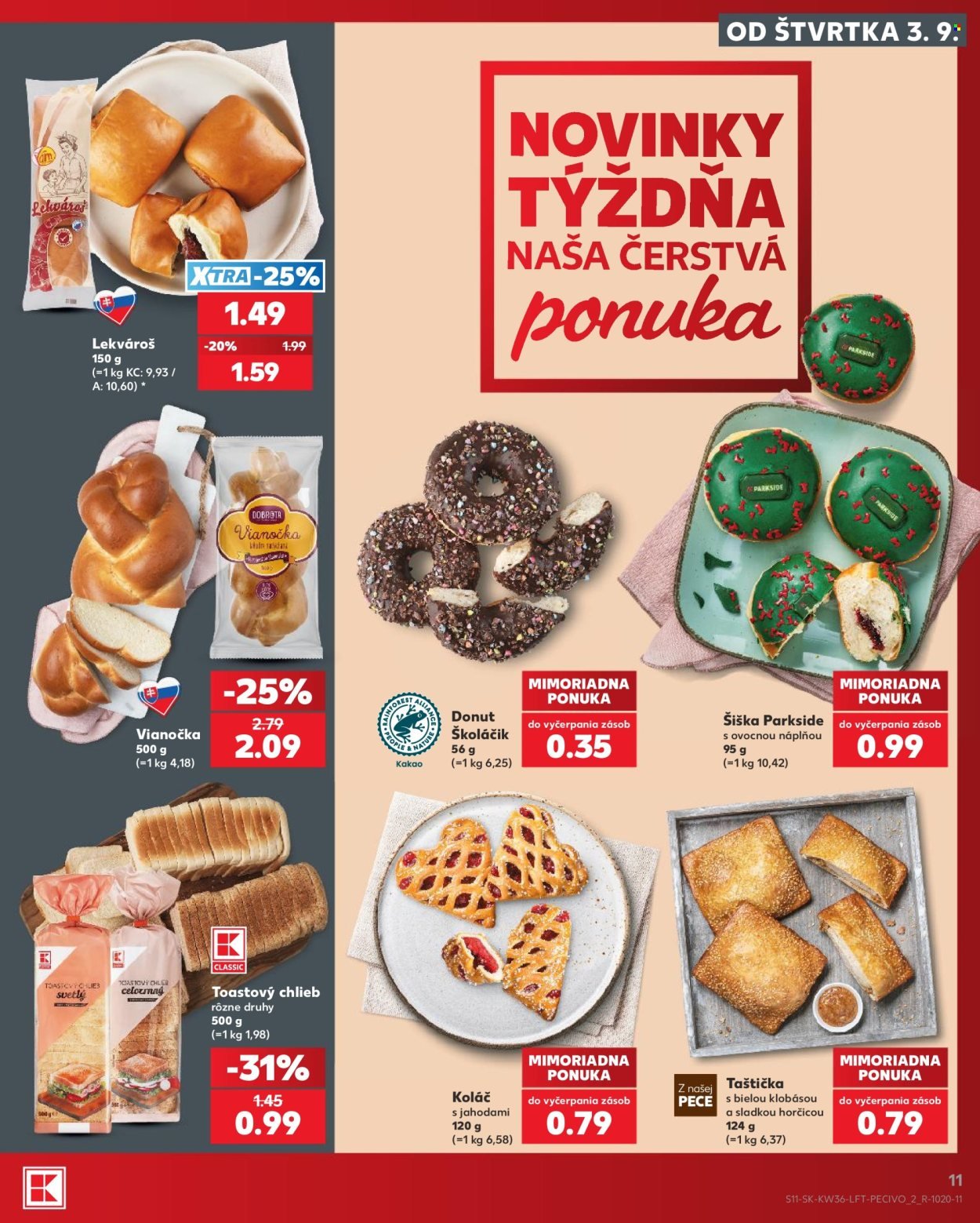 KAUFLAND leták - Od štvrtka 3.9.2026