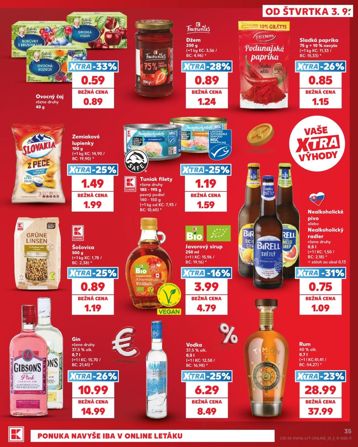 KAUFLAND leták - Od štvrtka 3.9.2026
