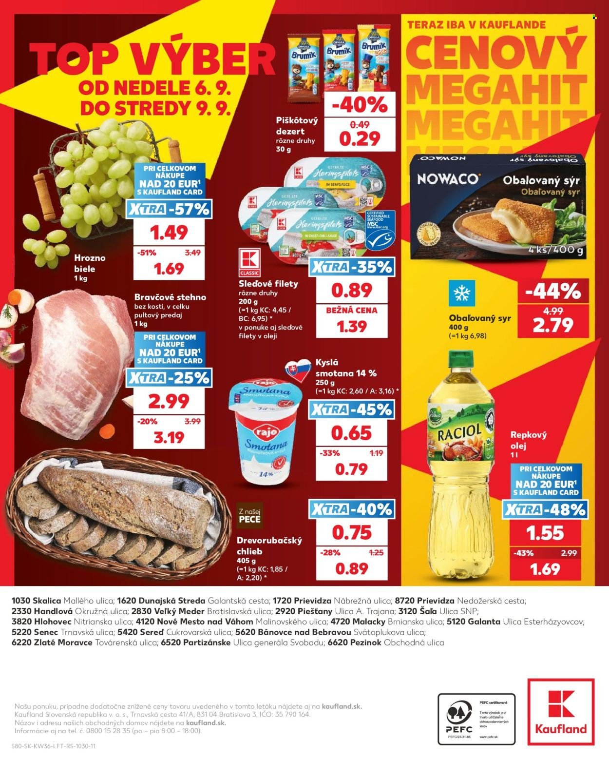 KAUFLAND leták - Od štvrtka 3.9.2026