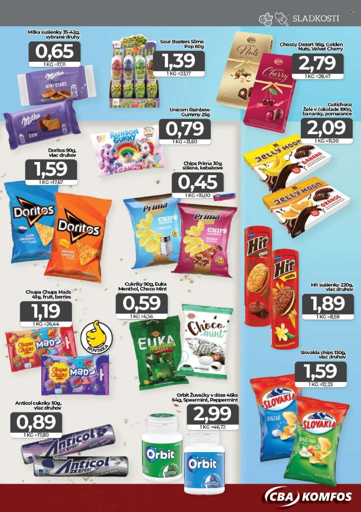 CBA KOMFOS leták - Aktuálna výhodná ponuka - nakúpiš opäť lacnejšie