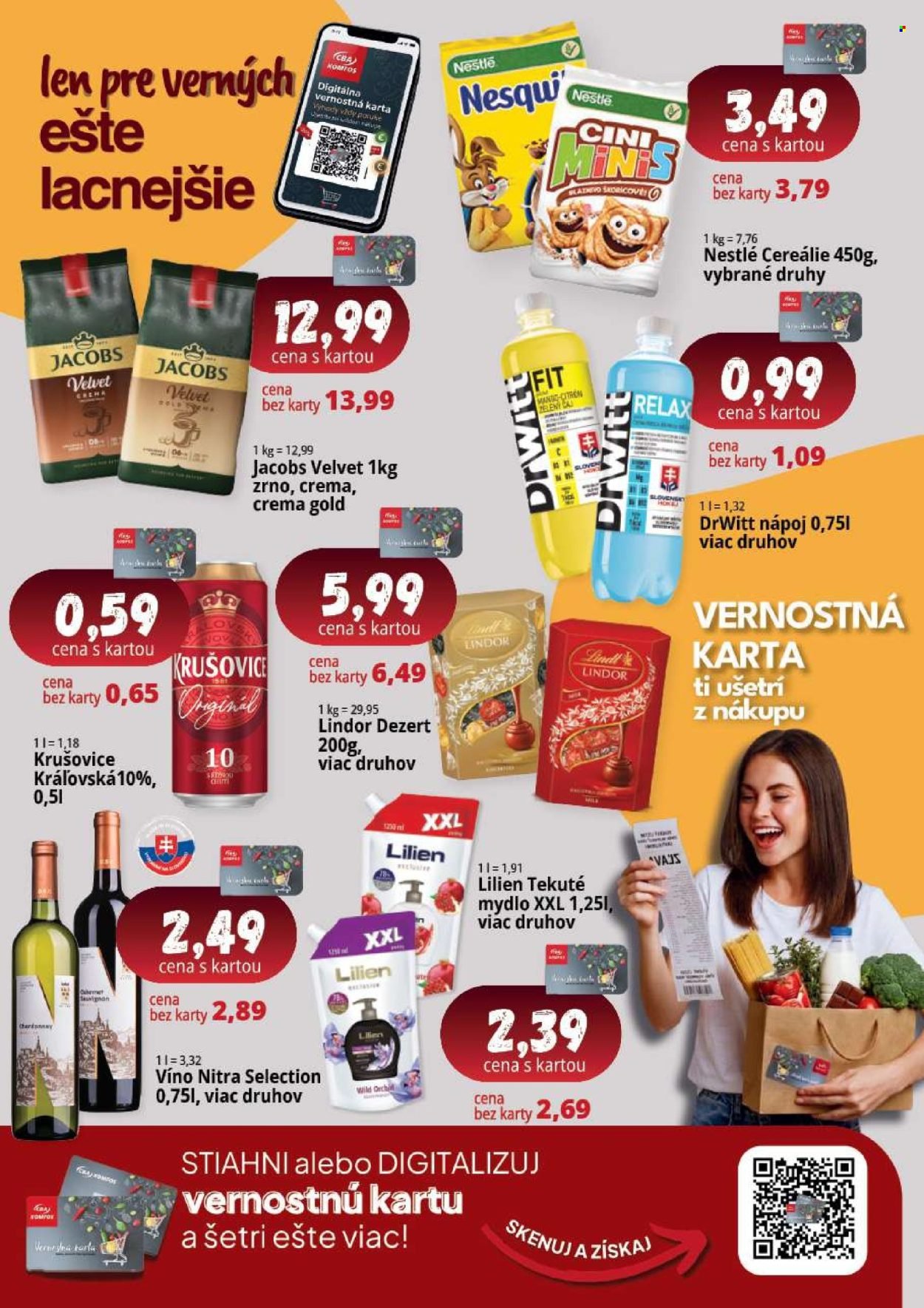 CBA KOMFOS leták - Aktuálna výhodná ponuka - nakúpiš opäť lacnejšie