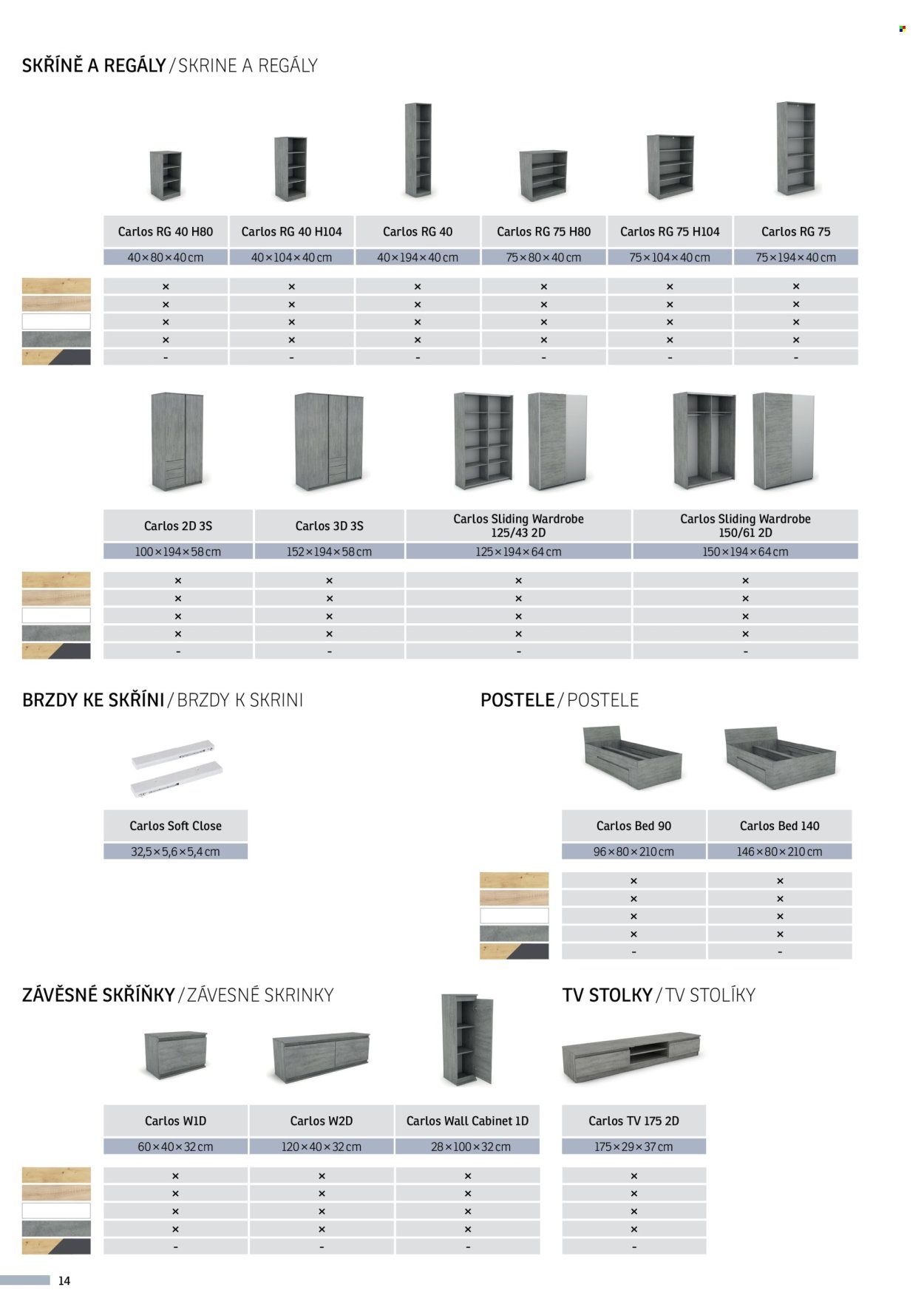 ASKO NÁBYTOK leták - Variabilný program Carlos (2025-06-29) | 14