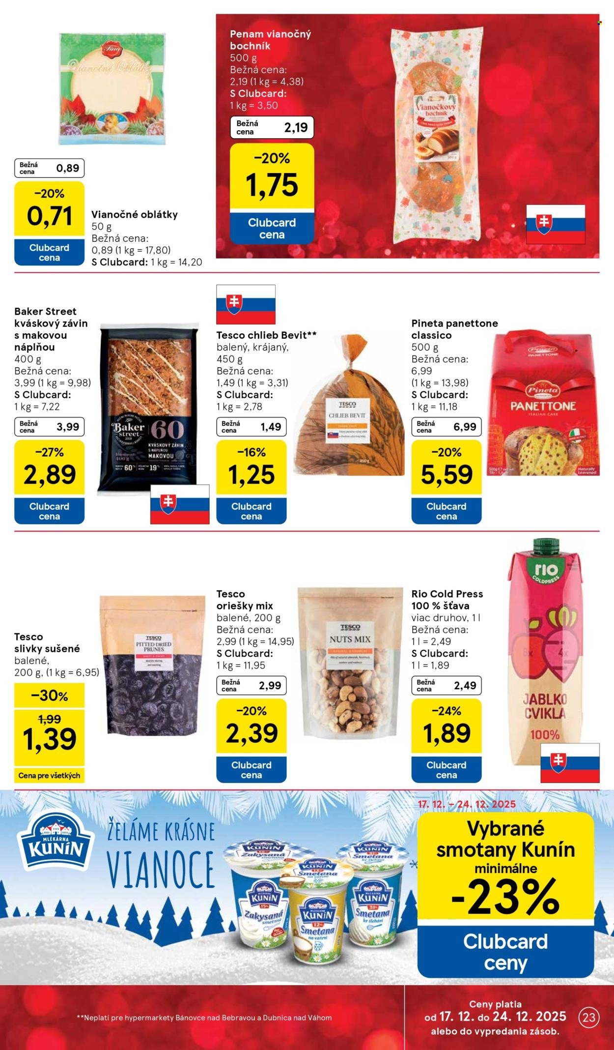 TESCO leták - Od stredy 17.12.2025 (2025-12-17 - 2025-12-24) | 23