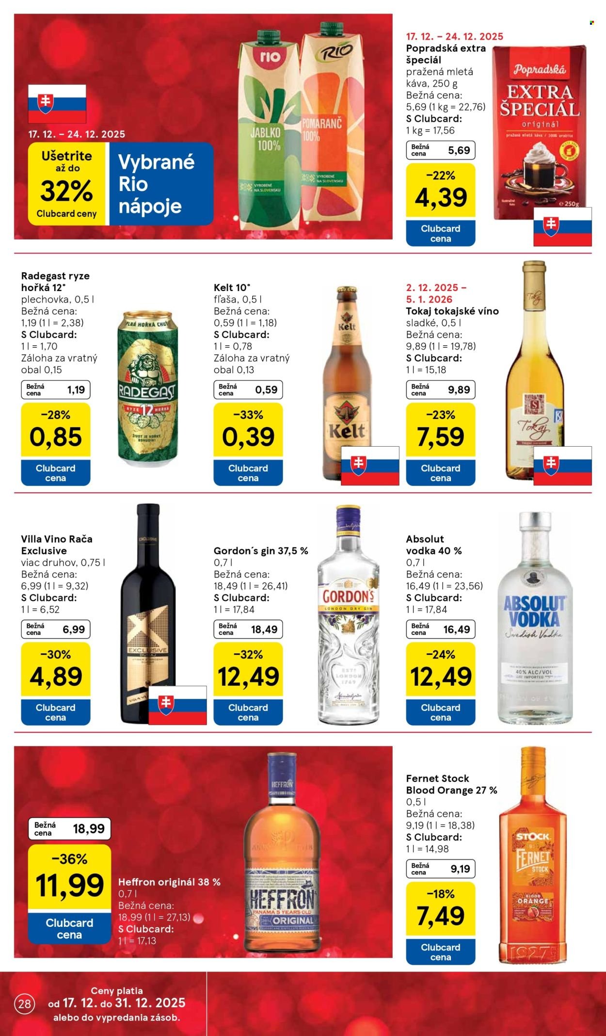 TESCO leták - Od stredy 17.12.2025 (2025-12-17 - 2025-12-24) | 28