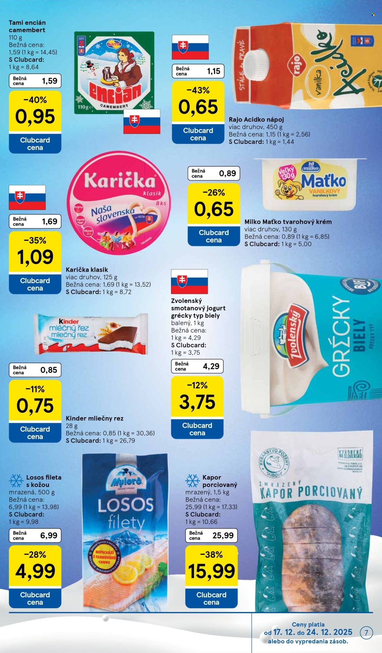 TESCO leták - Od stredy 17.12.2025 (2025-12-17 - 2025-12-24) | 7