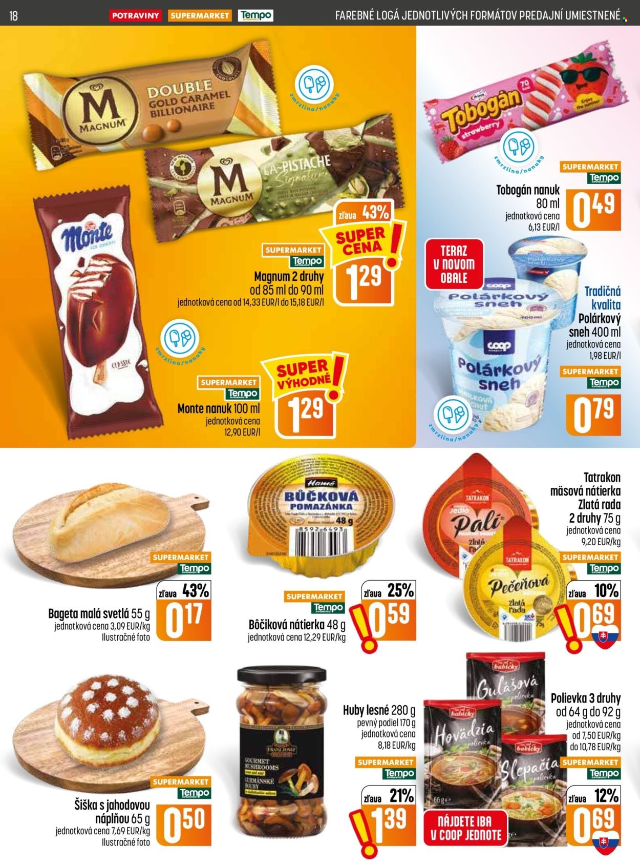 COOP JEDNOTA leták - Od štvrtka 6.8.2026