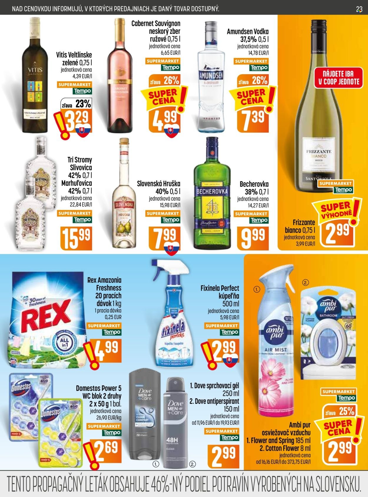 COOP JEDNOTA leták - Od štvrtka 6.8.2026