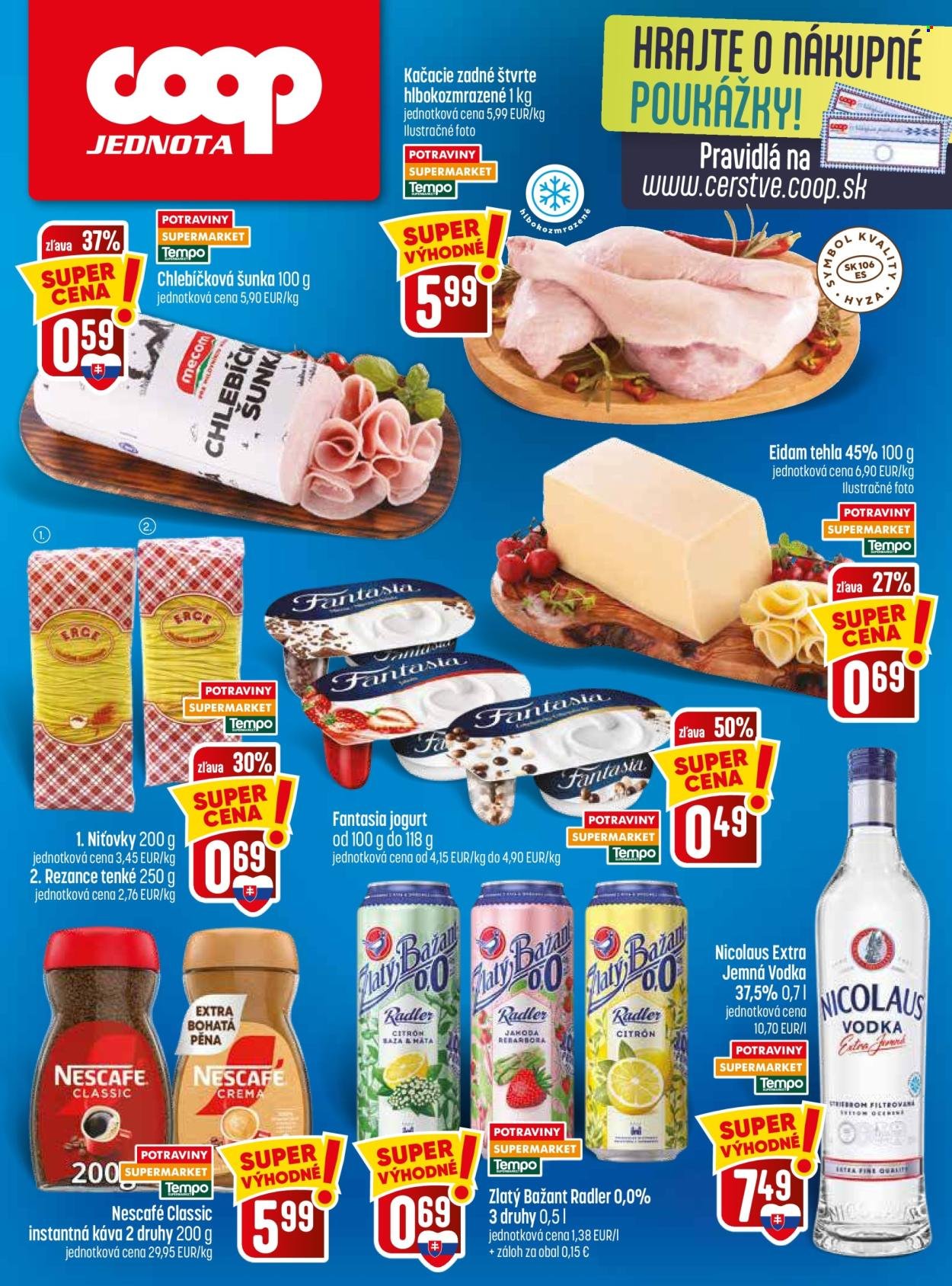 COOP JEDNOTA leták - Od štvrtka 6.8.2026