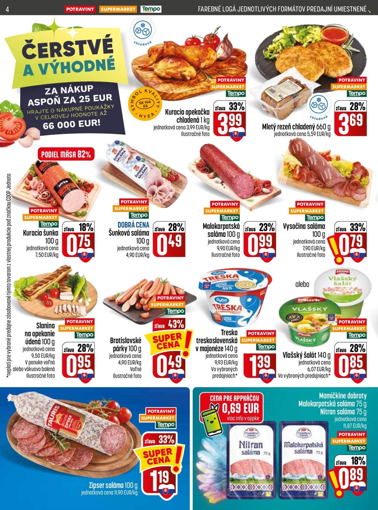 COOP JEDNOTA leták - Od štvrtka 6.8.2026