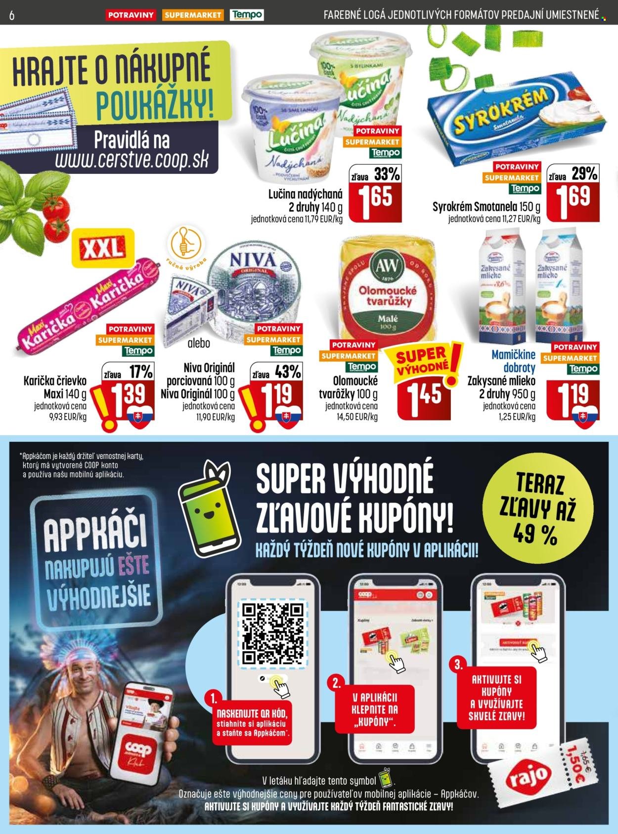 COOP JEDNOTA leták - Od štvrtka 6.8.2026