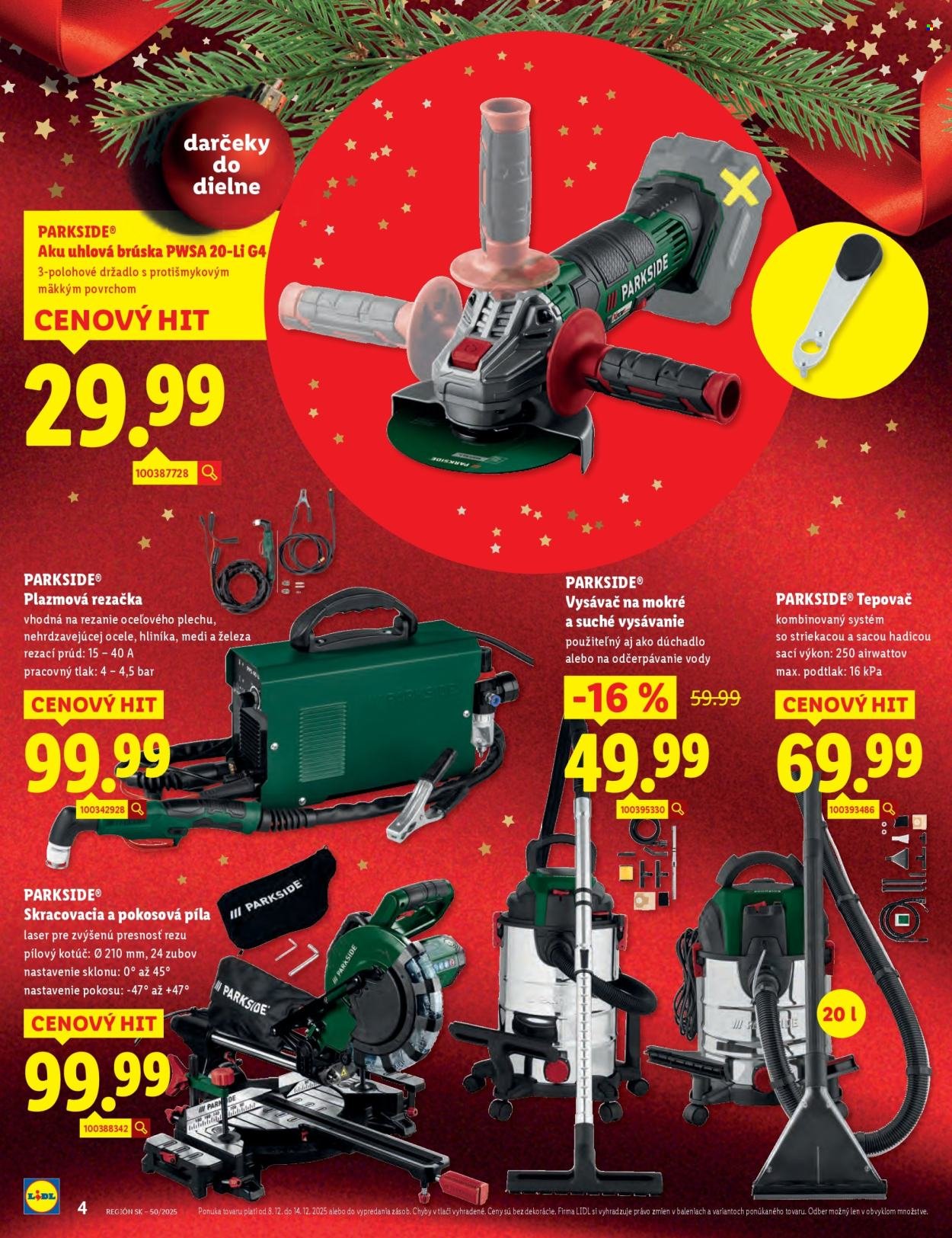 LIDL leták - Online magazín (2025-12-08 - 2025-12-14) | 4