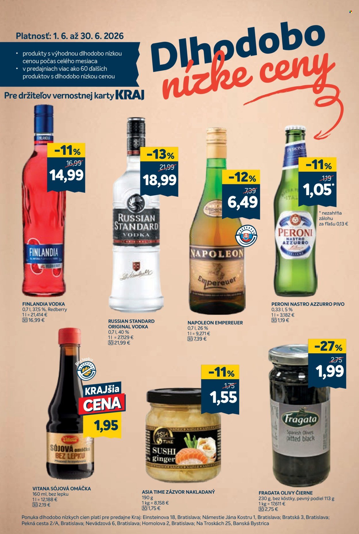 KRAJ leták - Od štvrtka 4.6.2026