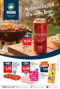 KRAJ leták - Od štvrtka 4.6.2026