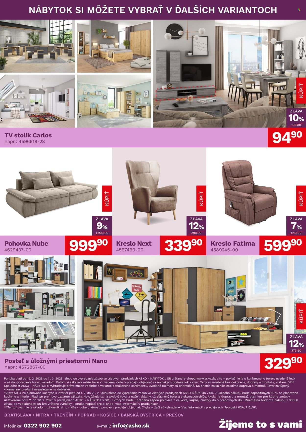 ASKO NÁBYTOK leták - Akčná ponuka (2026-02-19 - 2026-03-11) | 4